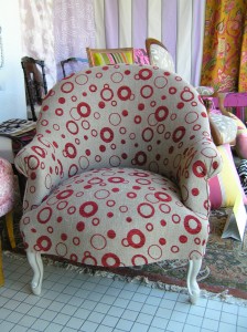 Fauteuil crapaud Napoléon III