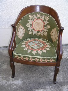 Restauration fauteuil - siège Angers Trélazé