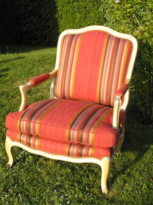 Restauration fauteuil - siège Angers Trélazé