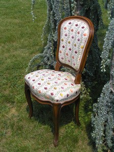 Restauration fauteuil - siège Angers Trélazé
